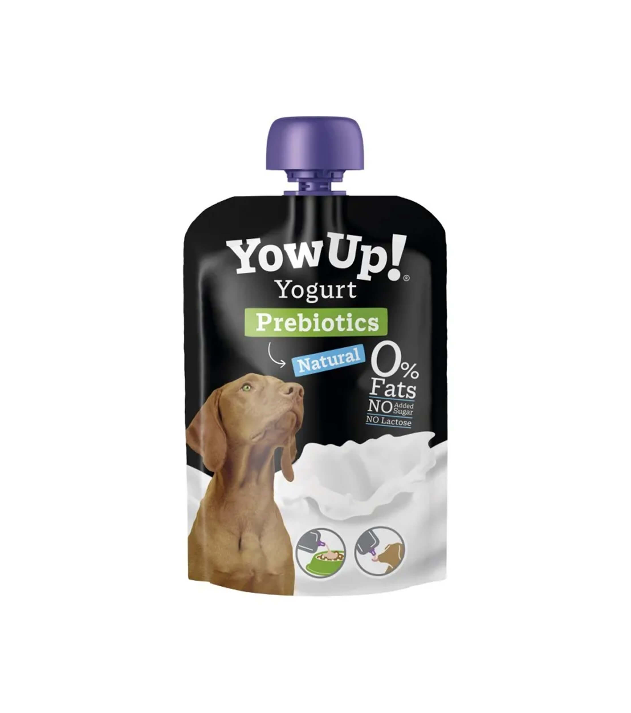Yowup Yogurt Natural Para Perros Prebiotics Chulinos