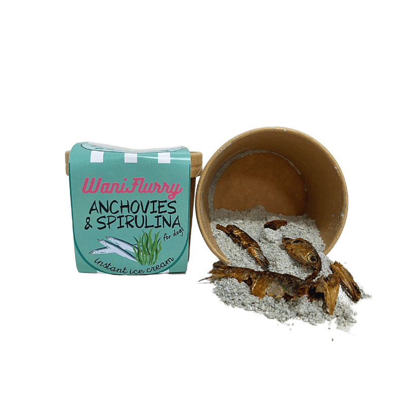 WaniFlurry anchovies & spirulina